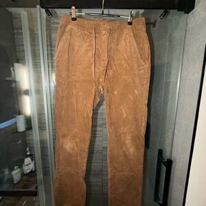 Katin Tan Corduroy Pants for Men